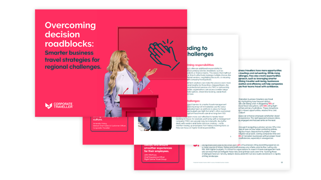Regional business travel strategies