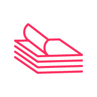 icon of a stack of document