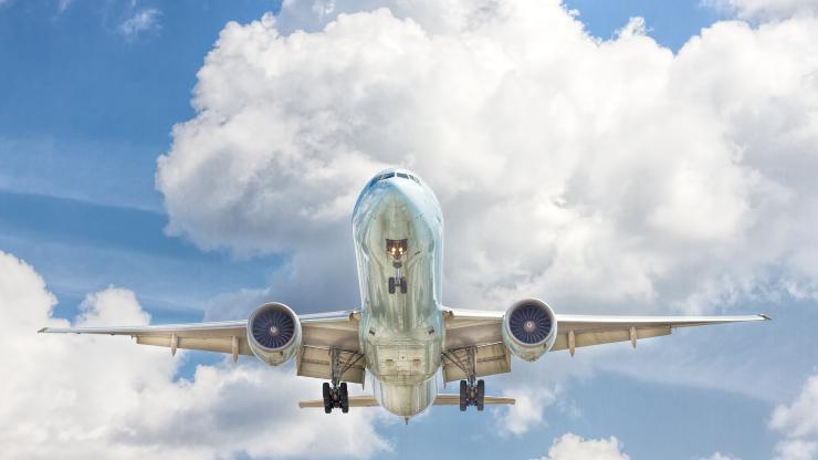 plane taking off