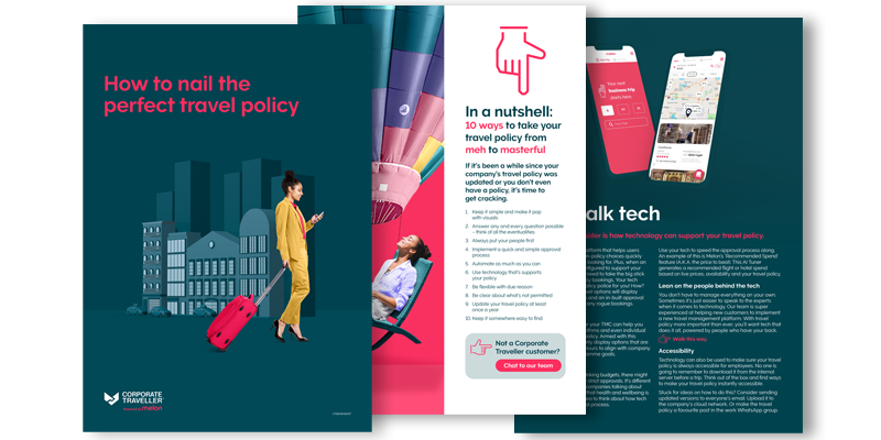 How to Nail Your Travel Policy