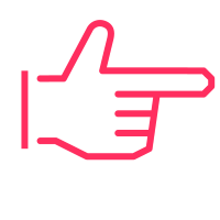 hand pointing to the right