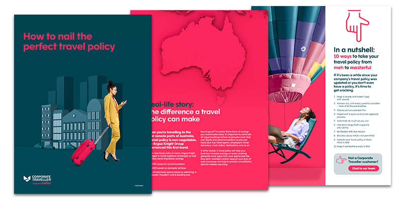 Nailing travel policy front cover