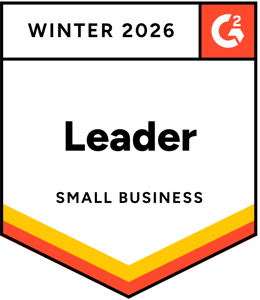 G2 Winter 2026 badge: Small Business Leader